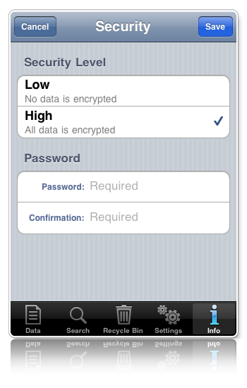 Security Level